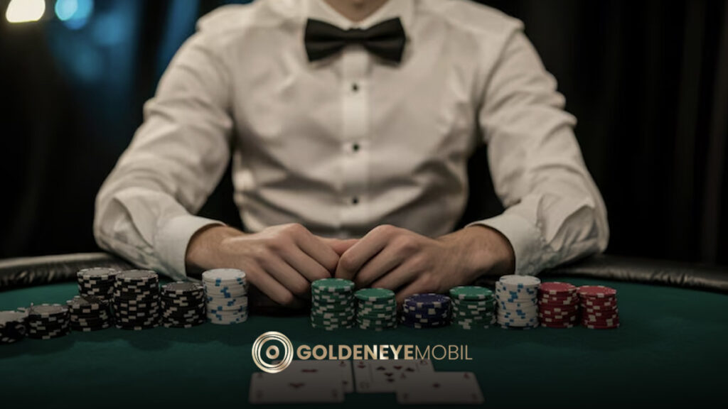 GoldenEyeMobil casino bölümü