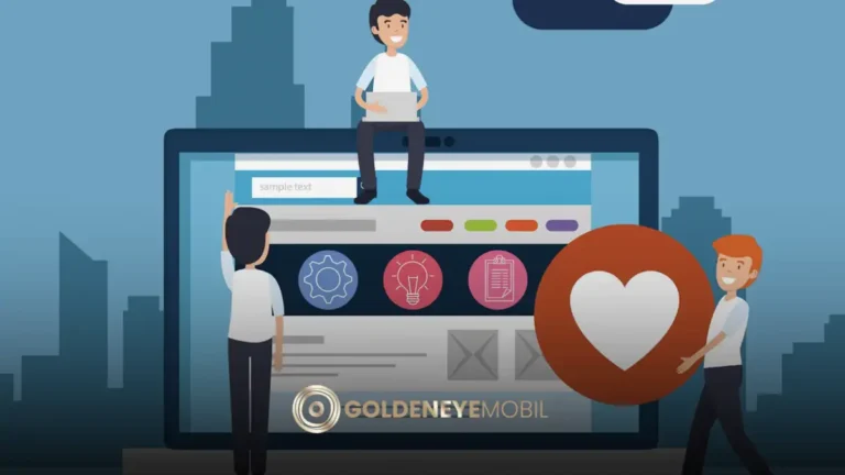 Goldeneyemobil kullanıcı dostu arayüzü